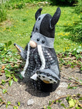 Viking Plush Gonk helmet detail with runic flair and soft fabric