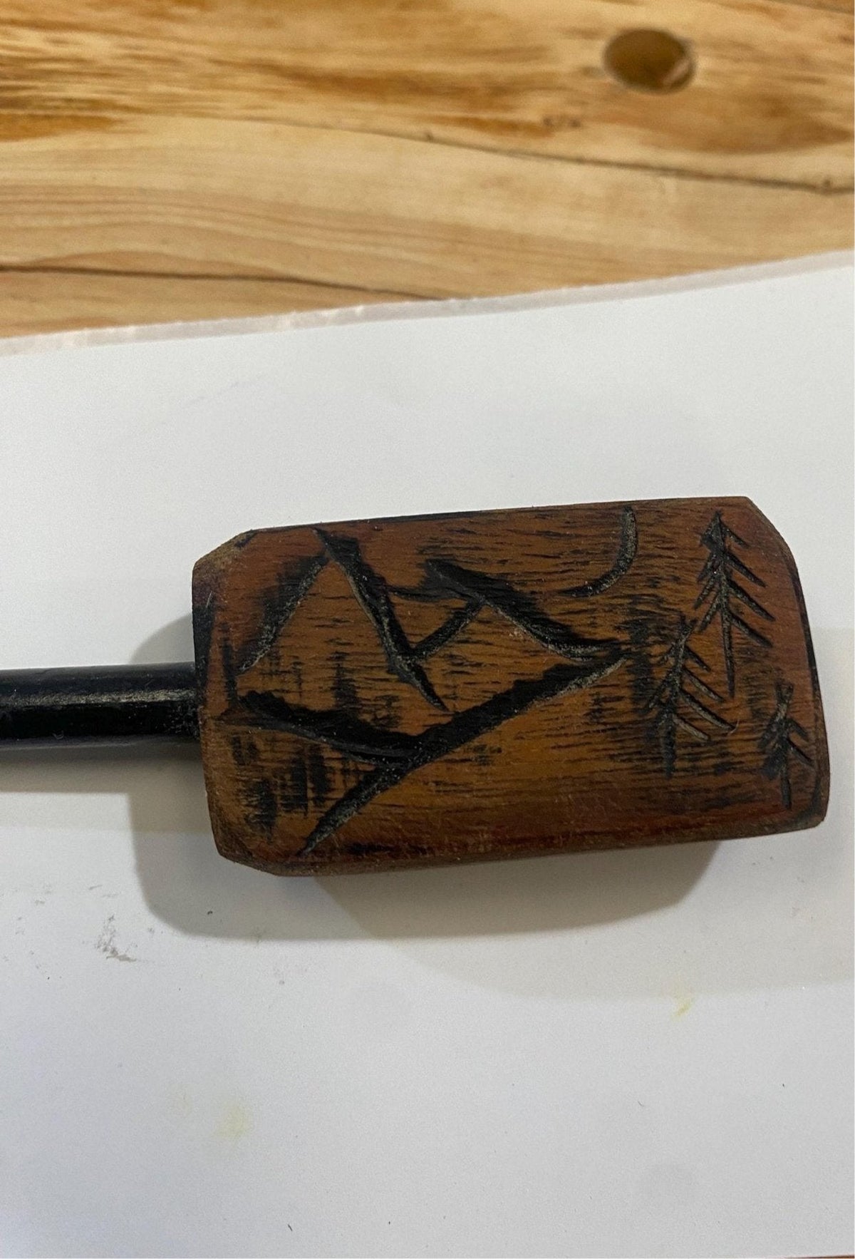 Ferro Rod — Bushcraft Firelighting, Carved Handle - Bushman Survival