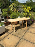 Viking Bench, authentic medieval furniture for outdoor use