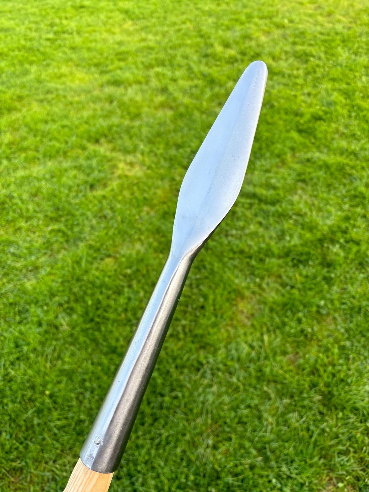 Re-enactment Spear Head — Blunt, Viking Society Compliant - Bushman Survival