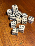 Viking Dice, Medieval Bone Dice - Bushman Survival