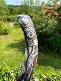 Viking Drinking Horn, Jormungandr The World Serpent - Bushman Survival