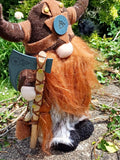 Viking Plush Gonk faux leather armour accessories detail