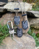 EDC Survival Necklace with engraving - EDC UK - Bushman Survival