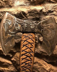 Double Bit Viking Axe - Medusa Axe - Bushman Survival