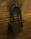 Medieval Lock, Birca Viking Padlock fitted to a Sea Chest