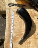 Viking Drinking Horn - Bearserker Brass Capped Horn -Large 500ml