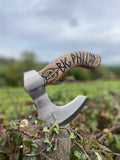 Viking Pizza Axe - Genuine Viking Style Skeggox Axe Head - Bushman Survival