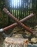 Stunning Hand Carved Viking Axe - Bushman Survival