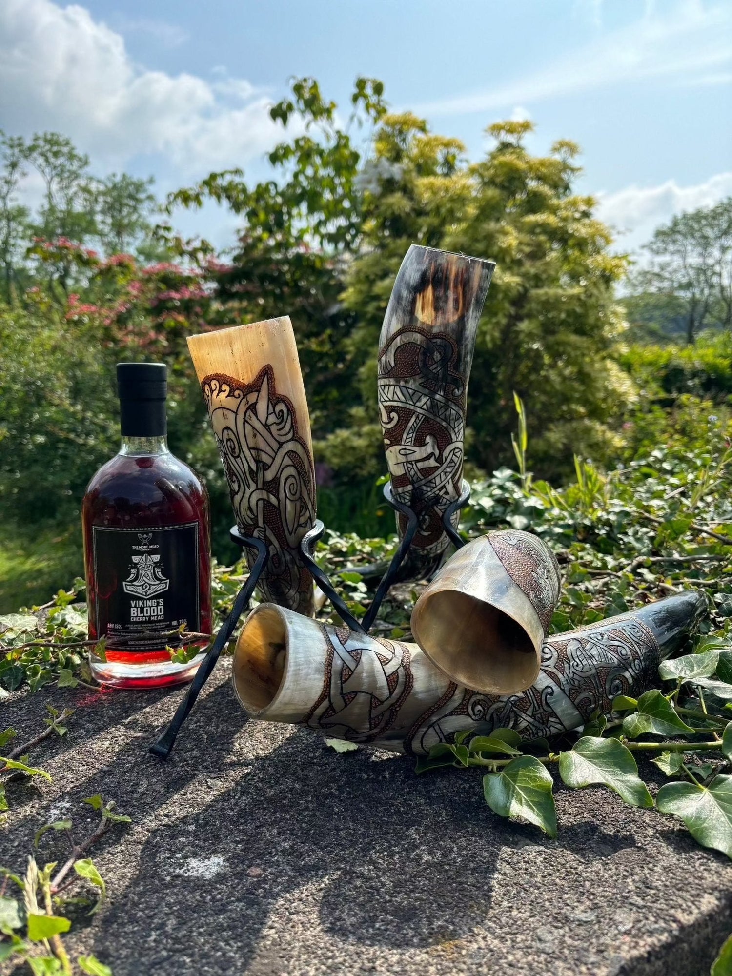 Viking Drinking Horns UK - Horn Mugs