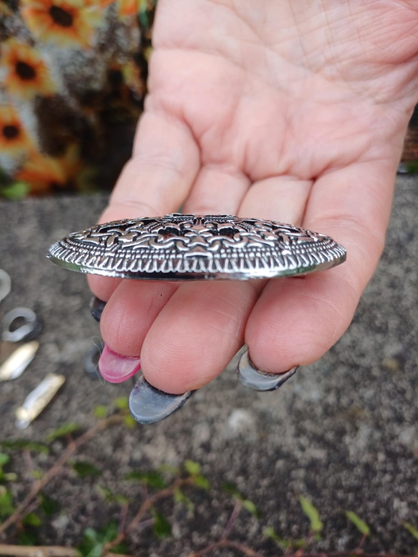 Viking Turtle Brooch — Mammen Style, Silver or Bronze