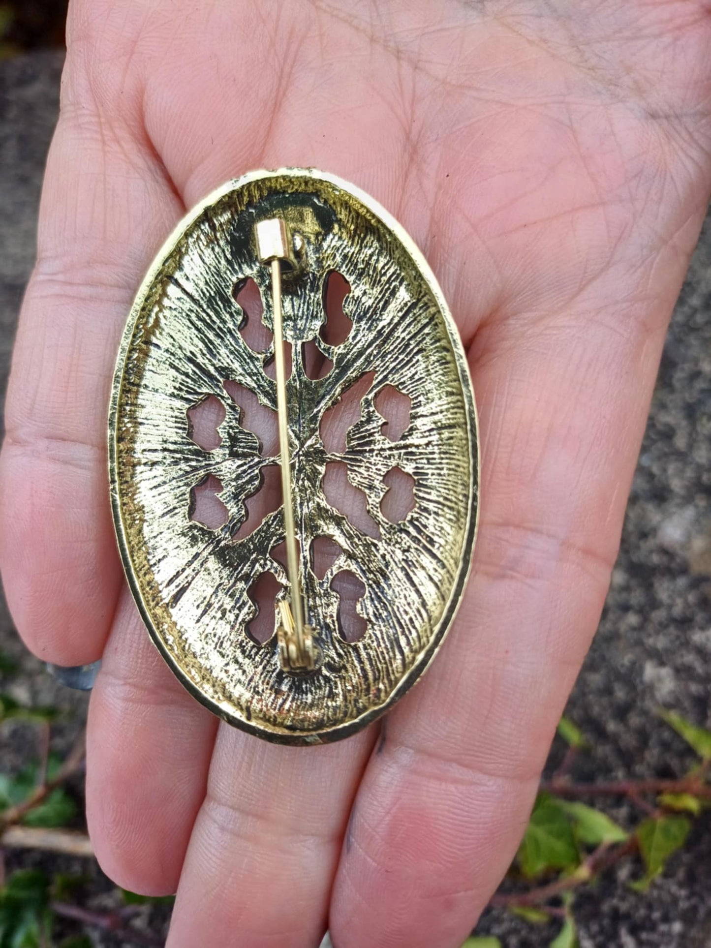Viking Turtle Brooch — Mammen Style, Silver or Bronze