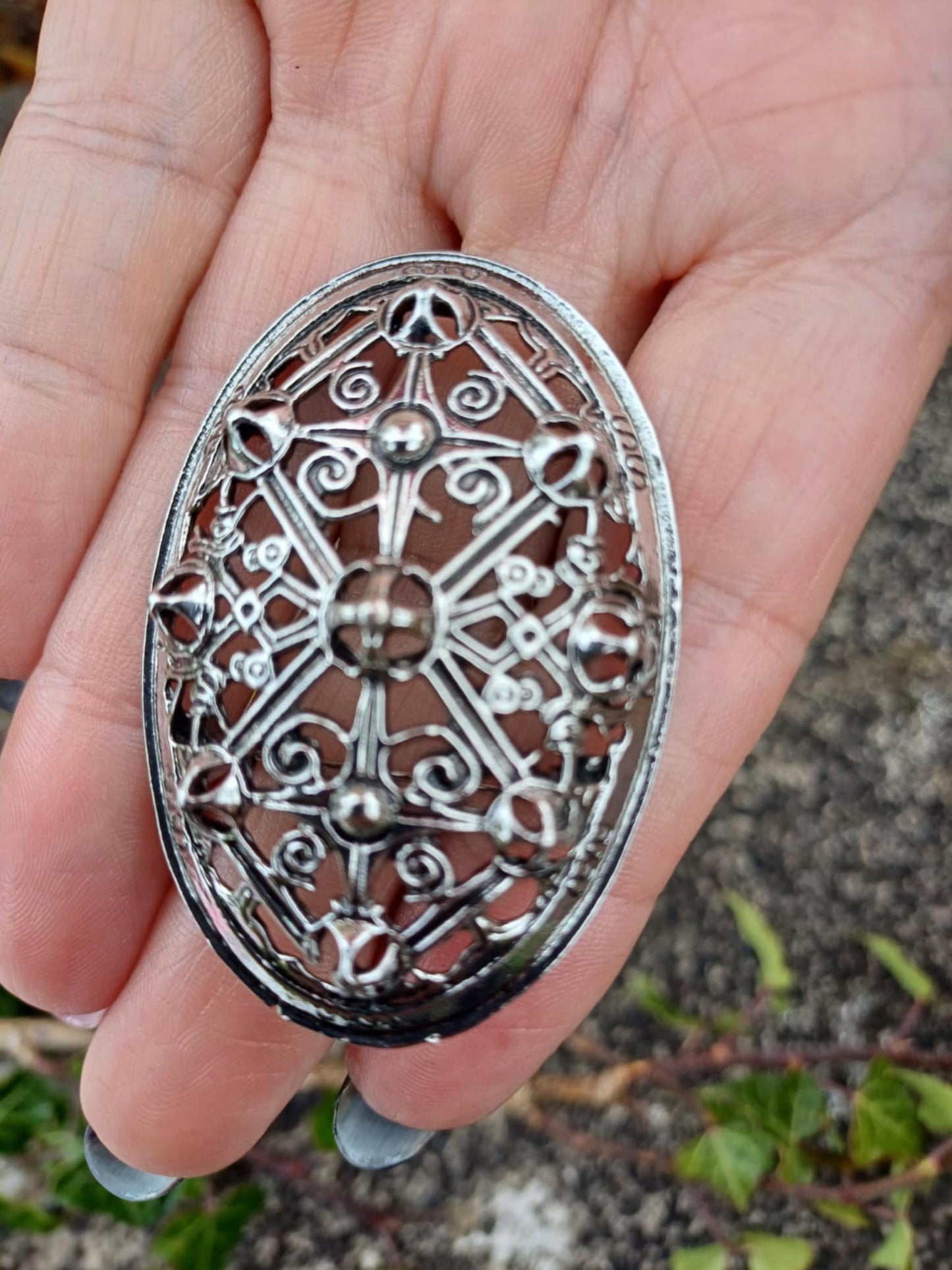 Viking Turtle Brooch — Mammen Style, Silver or Bronze