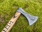 Francisca axe, Frank, Saxon, Viking Throwing Axe - Bushman Survival