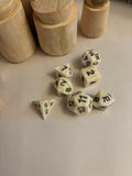 DND Dice - Real Bone Dice