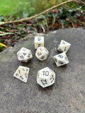 DND Dice - Real Bone Dice