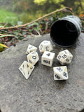 DND Dice - Real Bone Dice