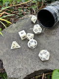 DND Dice - Real Bone Dice