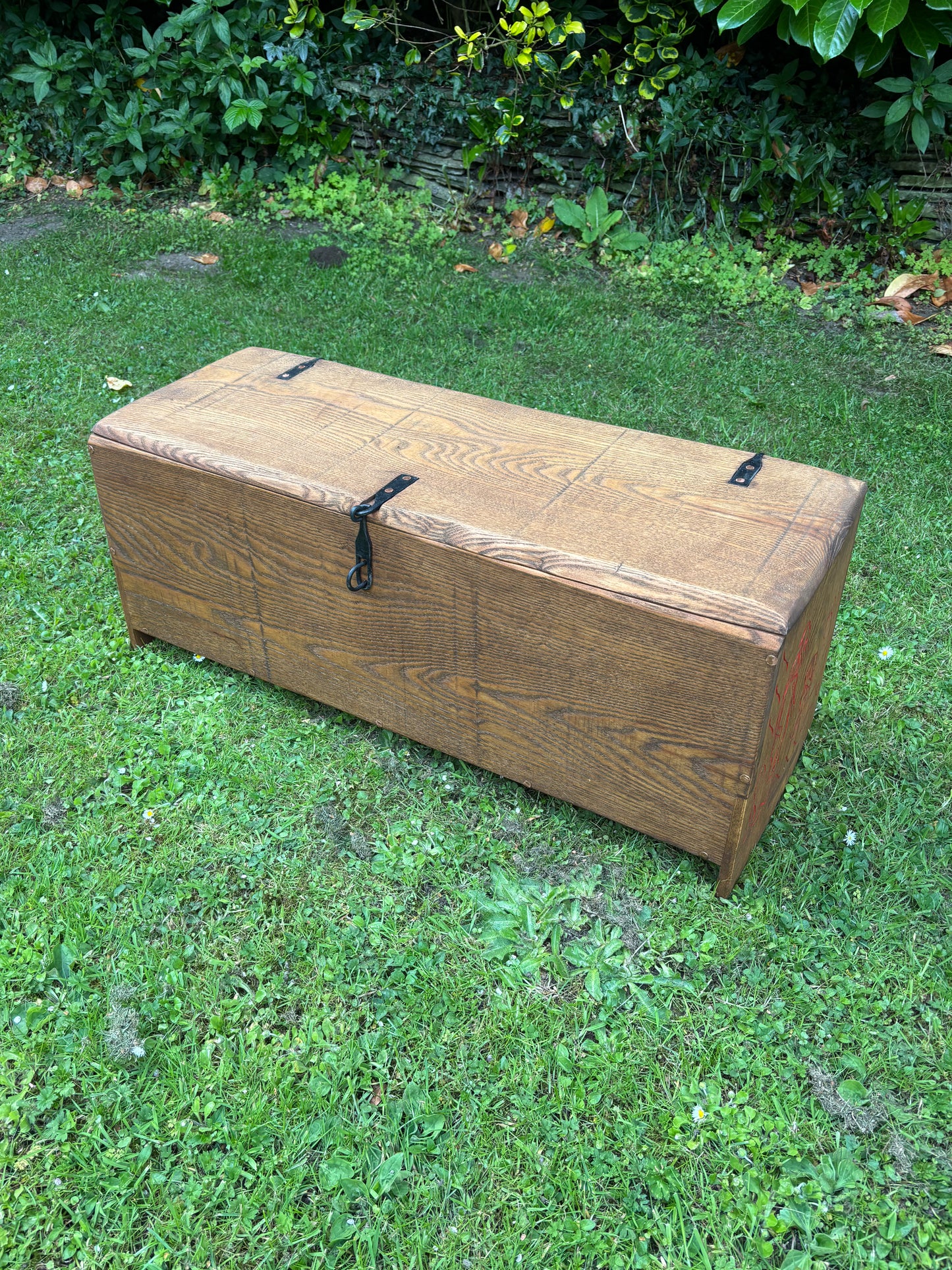 Viking Sea Chest — Mastermyr Replica, Handmade in Hardwood