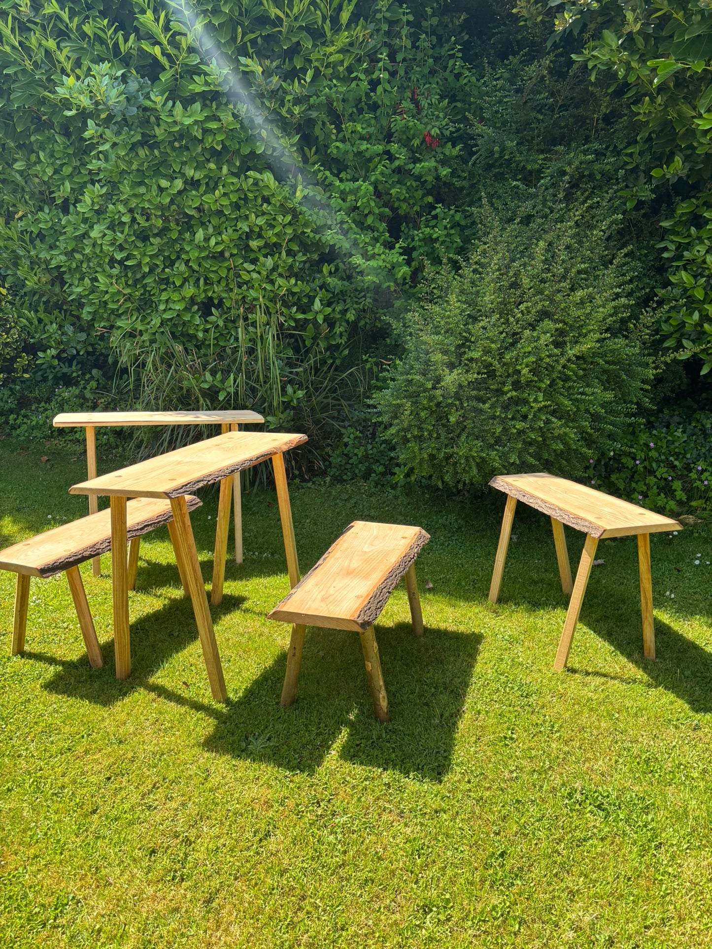Viking Tables & Benches — Handmade Medieval Hardwood Furniture