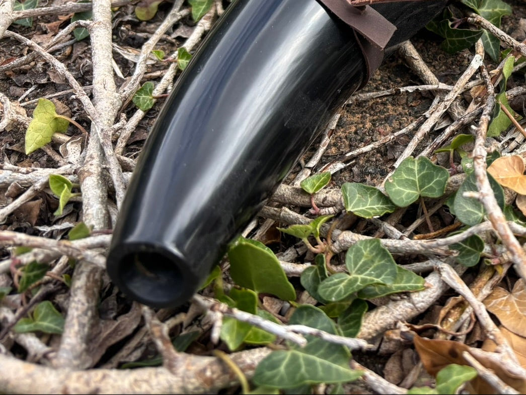 Plain Blowing Horn showing correct aperture for war horns