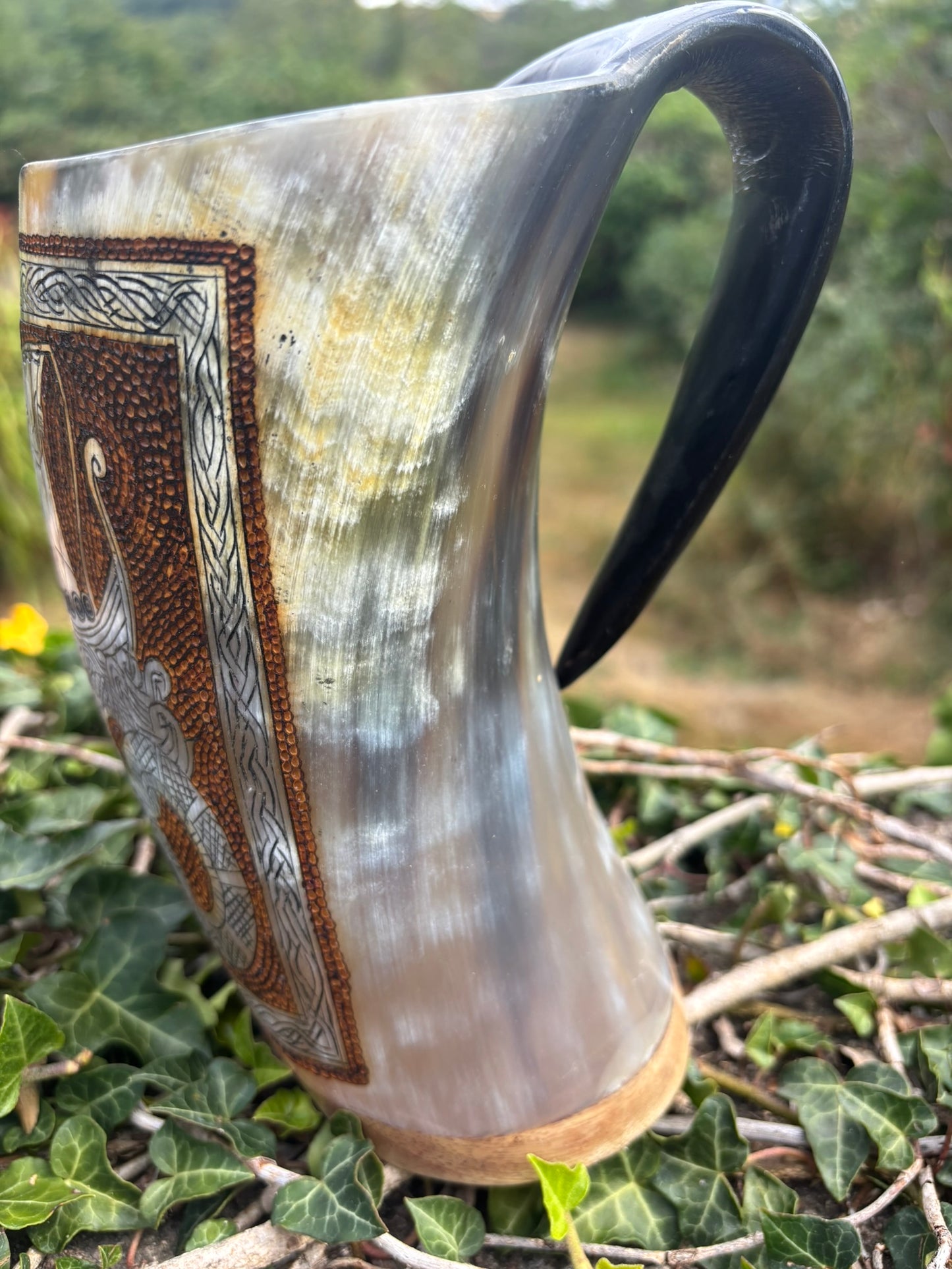 Viking Drinking Horn Tankard — Thor's Fishing Trip