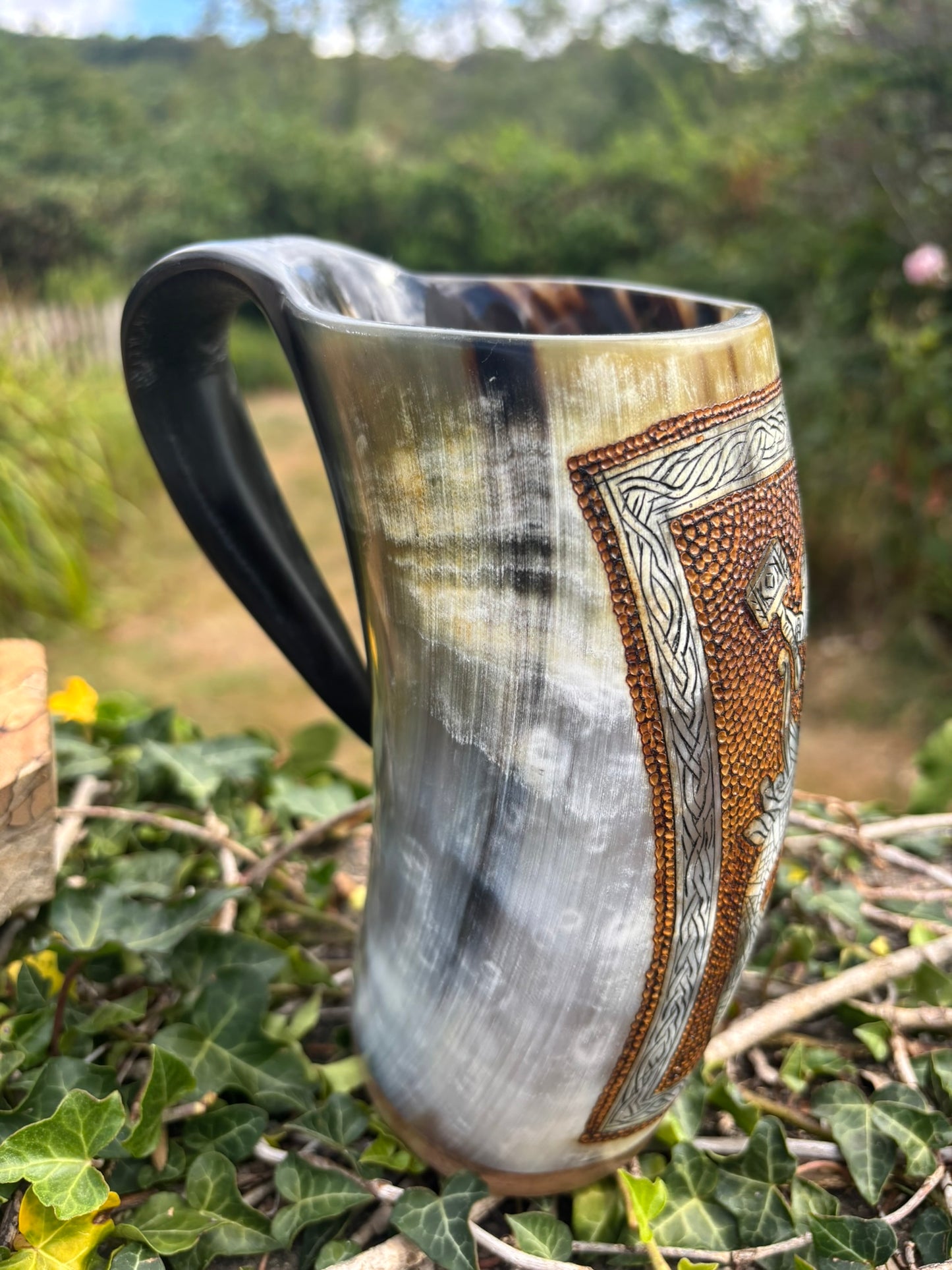 Viking Drinking Horn Tankard — Thor's Fishing Trip