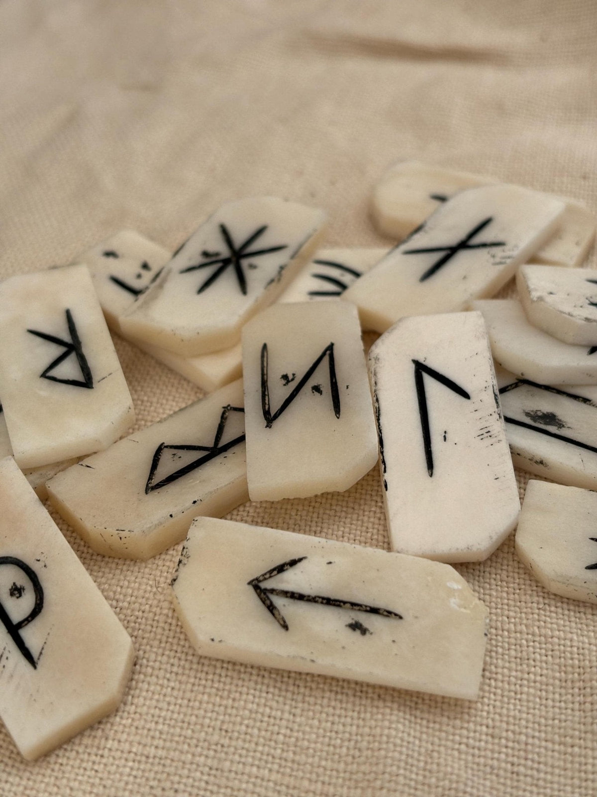 Bone Rune Sets - Elder or Younger Futhark - Bushman Survival