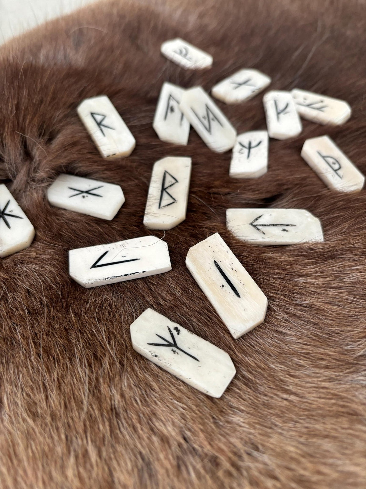 Bone Rune Sets - Elder or Younger Futhark - Bushman Survival