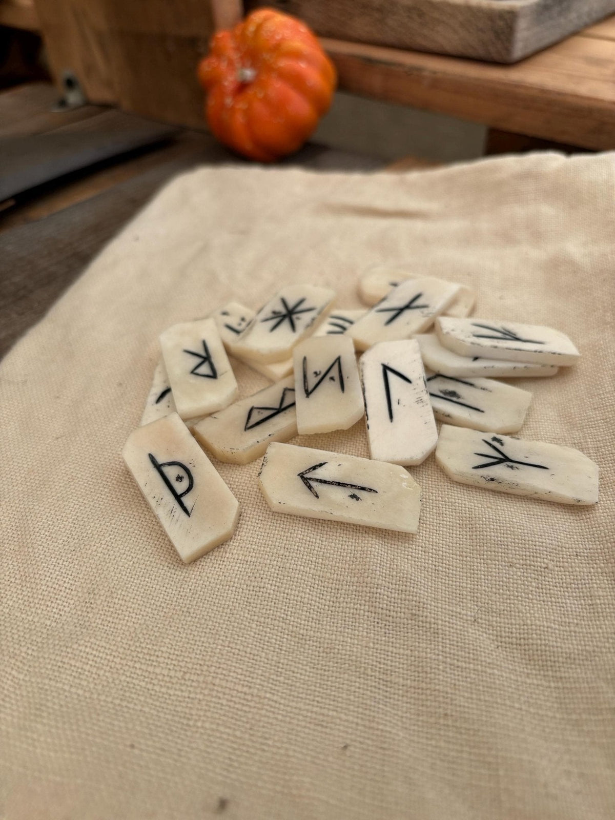 Bone Rune Sets - Elder or Younger Futhark - Bushman Survival