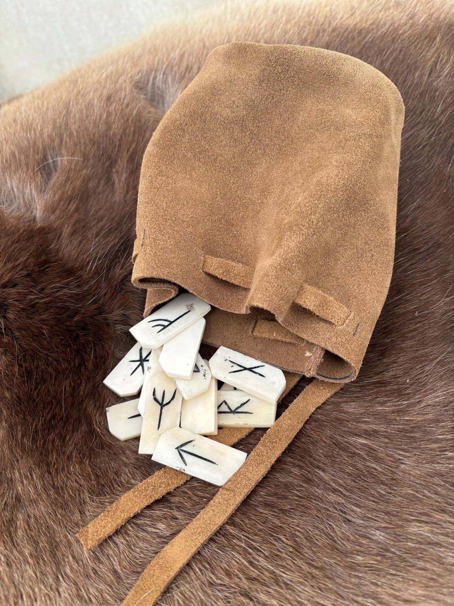Bone Rune Sets - Elder or Younger Futhark - Bushman Survival