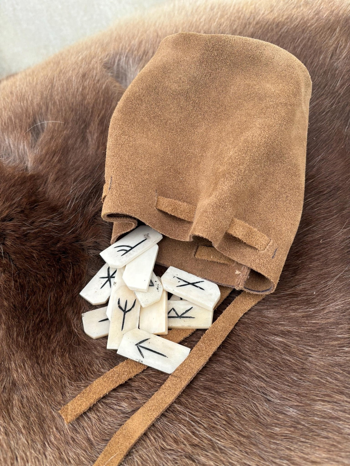 Bone Rune Sets - Elder or Younger Futhark - Bushman Survival