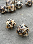 D20 Bone Dice, Real Bone Dice - Bushman Survival