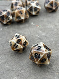 D20 Bone Dice, Real Bone Dice - Bushman Survival