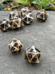 D20 Bone Dice, Real Bone Dice - Bushman Survival