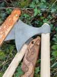 Plain Dane Axe Head & Wooden Sheath - Bushman Survival