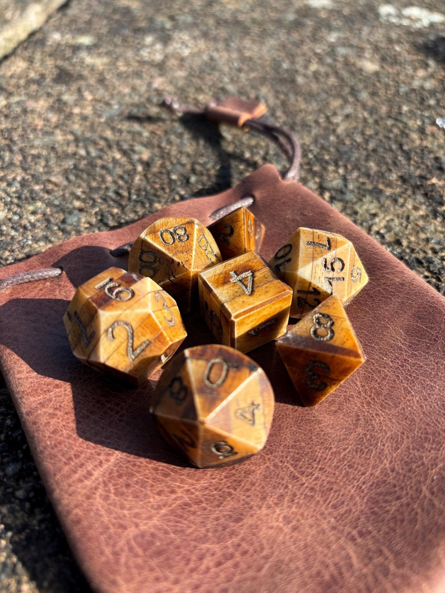 DnD Bone Dice - Bushman Survival