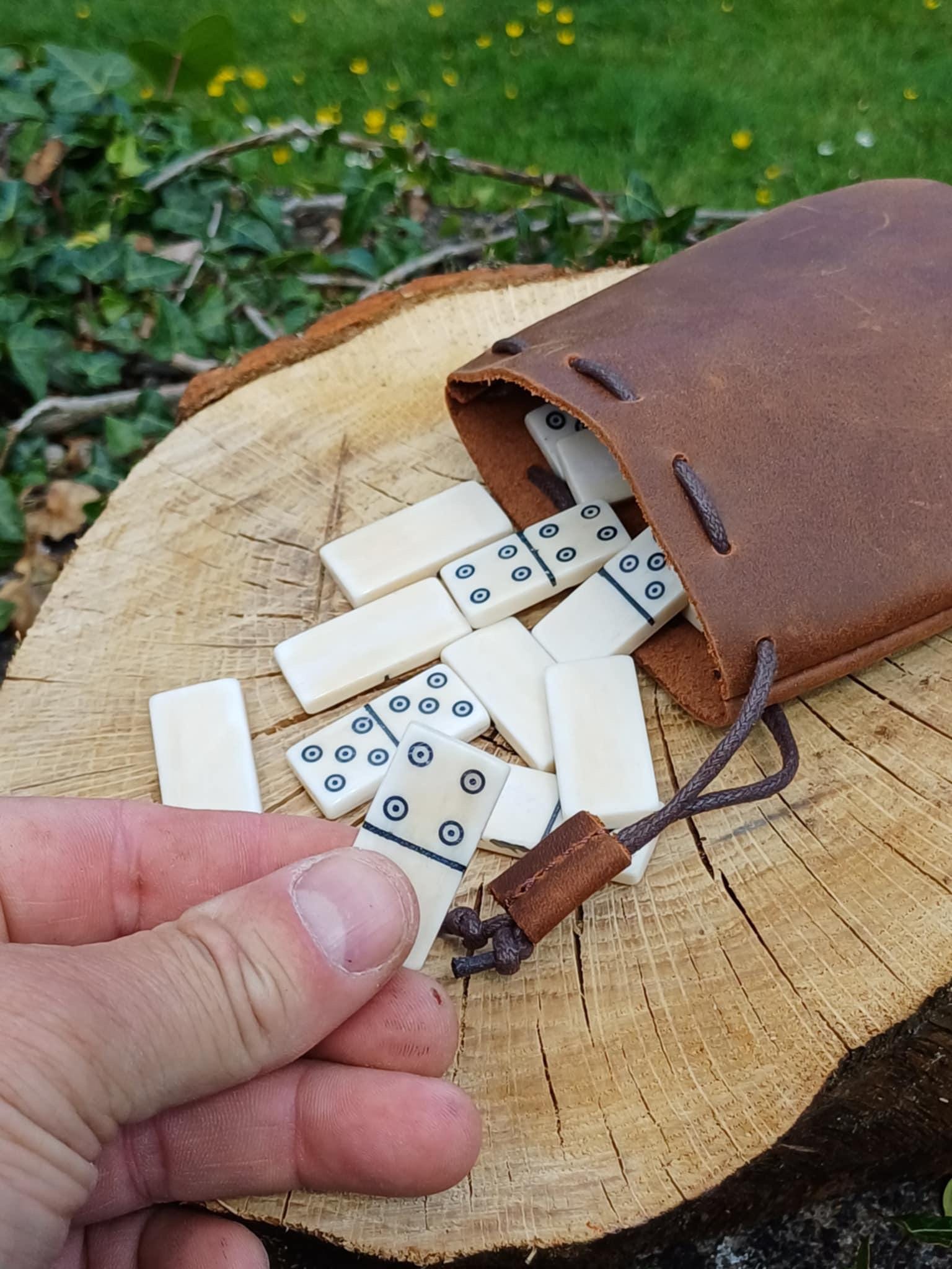 Domino Set - Ox Bone - Bushman Survival
