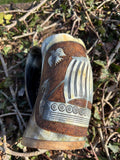 Drinking Horn Mug - Viking Ship - Bushman Survival