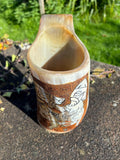 Drinking Horn Tankard - Tyr & Fenrir - Bushman Survival