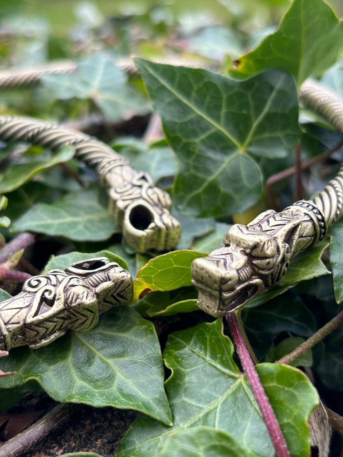 Fenrir Wolf Viking Arm Ring — Bronze Style - Bushman Survival