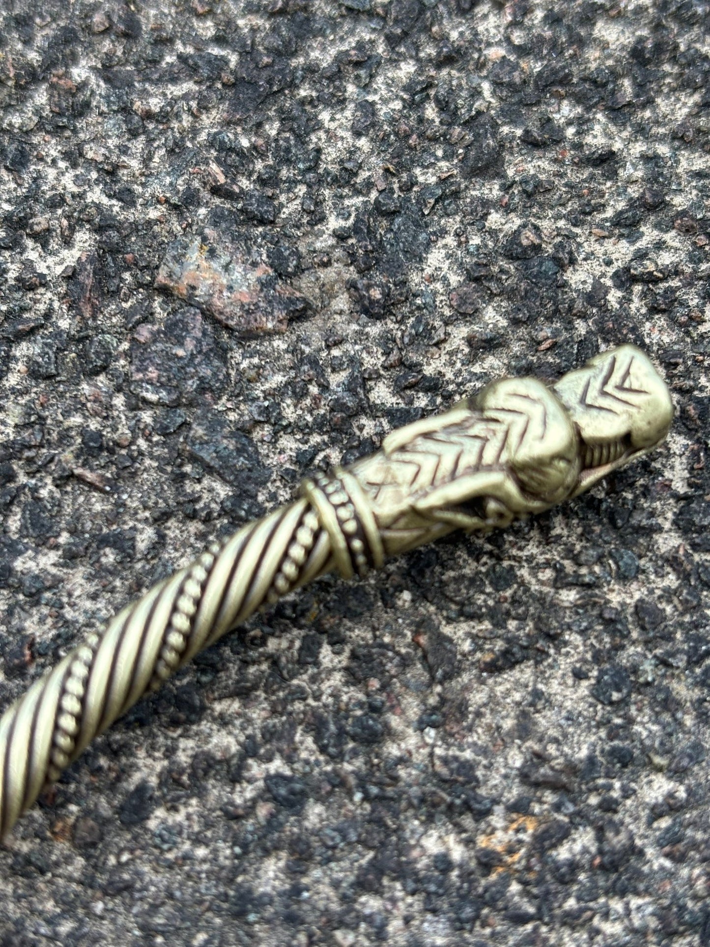 Fenrir Wolf Viking Torque & Arm Ring, Oath Ring, Nordic Bracelet - Bushman Survival