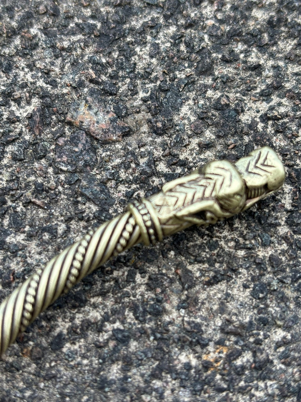 Fenrir Wolf Viking Torque — Bronze Style - Bushman Survival