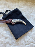 Fenrir’s Tooth Steel Viking Necklace - Bushman Survival