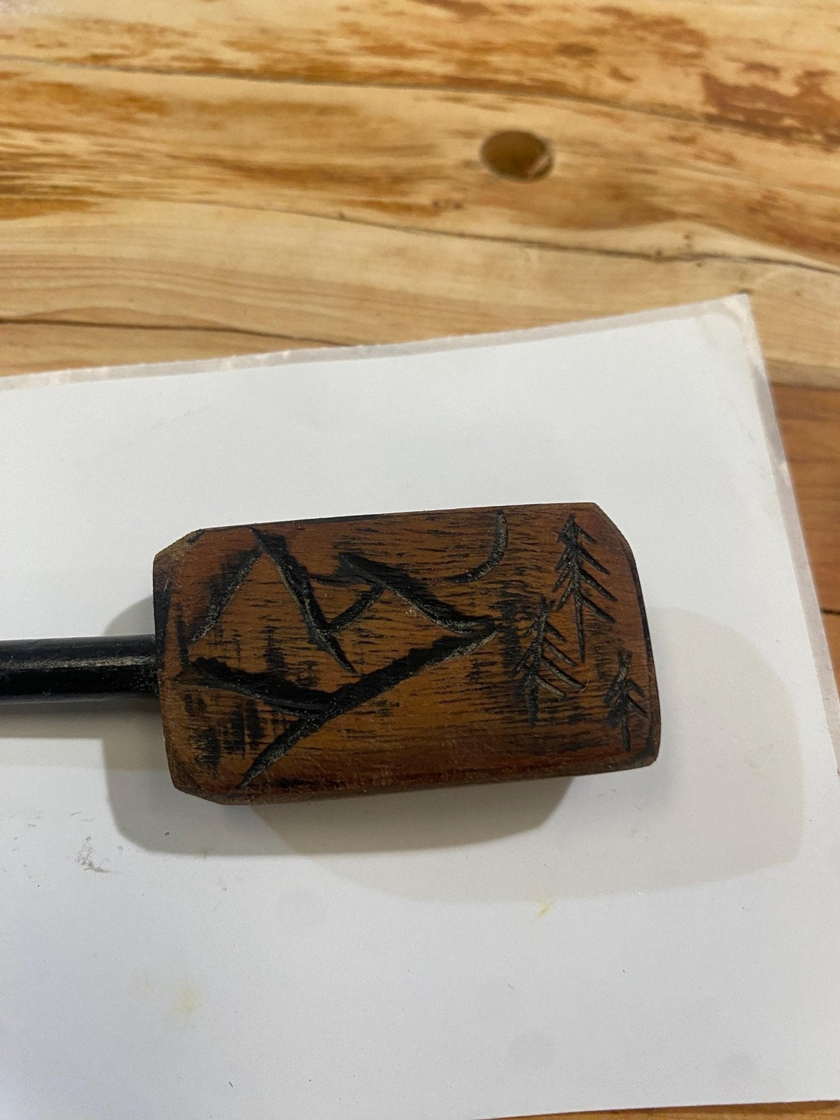 Ferro Rod — Bushcraft Firelighting, Carved Handle - Bushman Survival
