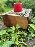 Hand Carved Altar or Shrine - Your Deity and Your Design - Bushman Survival