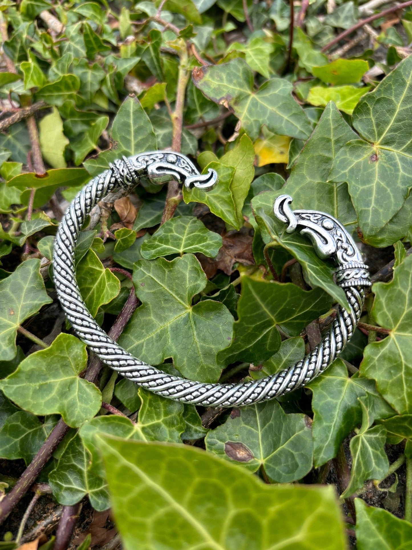 Jormungandr Viking Arm Ring, Oath Ring, Nordic Bracelet - Bushman Survival