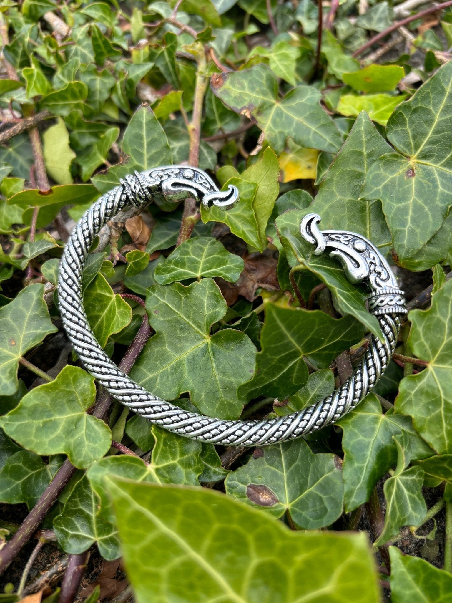 Jormungandr Viking Arm Ring, Oath Ring, Nordic Bracelet - Bushman Survival