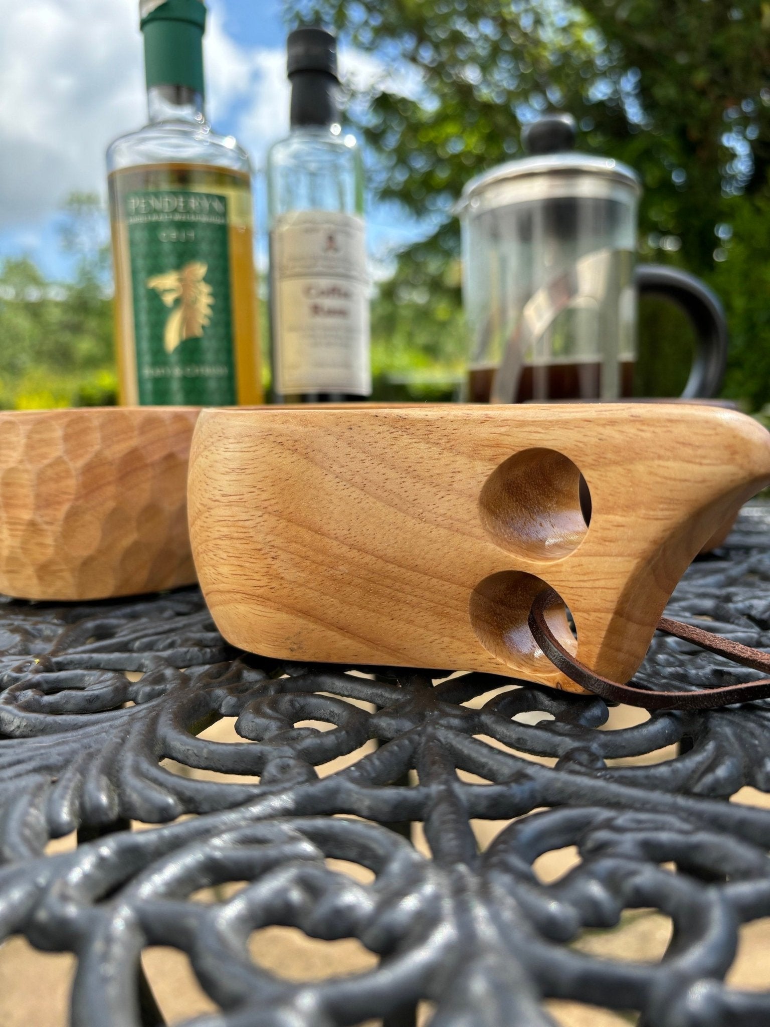 Kuksa Nordic Wooden Mug — Hand-Carved Birch | Bushman Survival