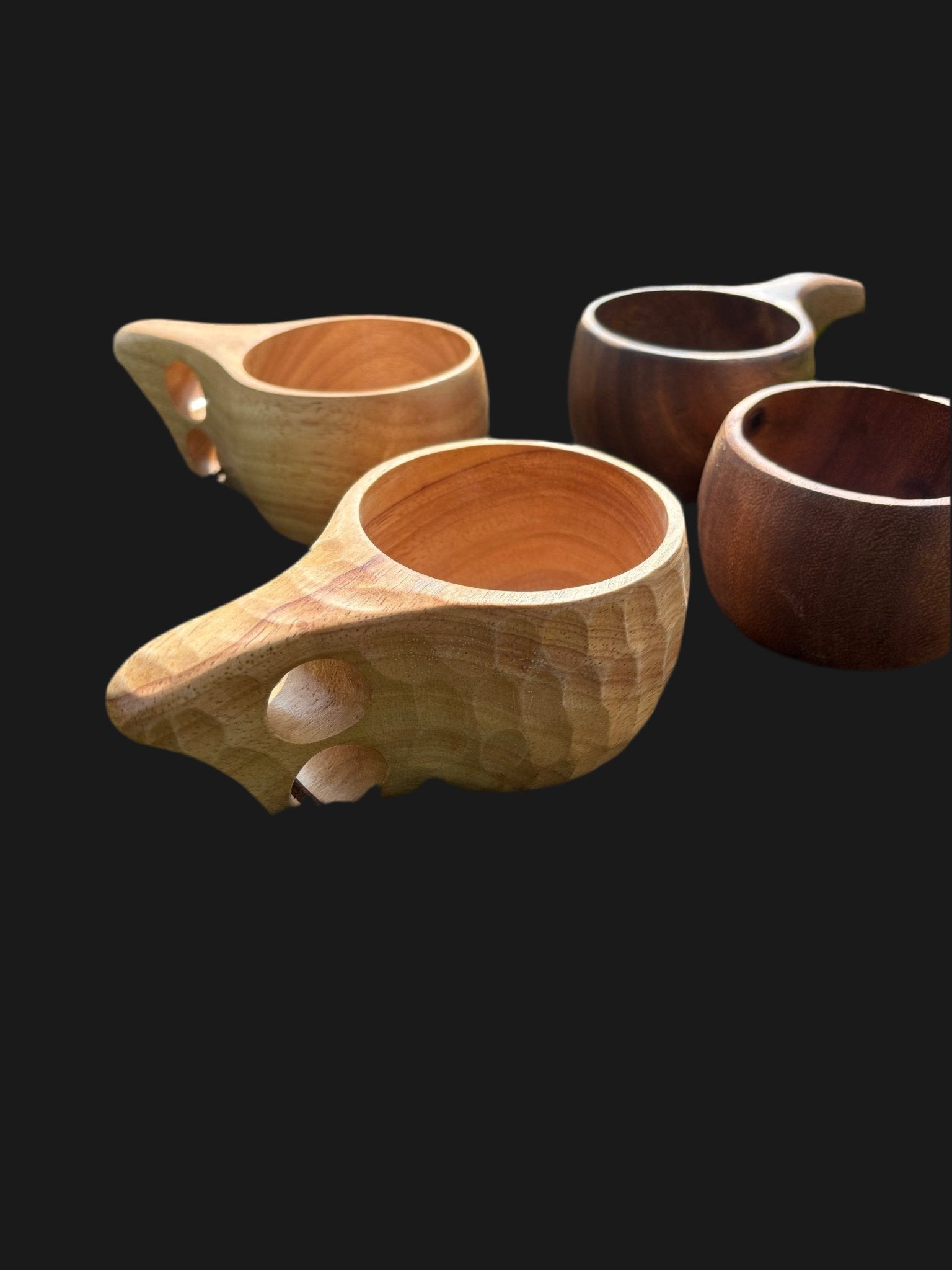 Kuksa — Nordic Birch Wooden Mug, Hand-Carved - Bushman Survival